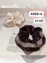 Impression Women's Fancy Silky Scrunchies (Pack of 12)